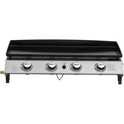 Habitat Et Jardin Grill Gazowy Jolly - 4 Palniki - 10 kW - Szary Habitat Et Jardin Grill Gazowy Jolly - 4 Palniki - 10 kW - Szary