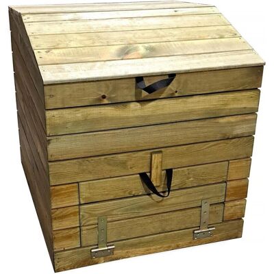 Habitat et Jardin - Kompostownik z drewna - Douglas - 80x80x85 cm - 500L Habitat et Jardin - Kompostownik z drewna - Douglas - 80x80x85 cm - 500L