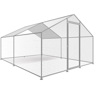 HABITAT ET JARDIN Kurnik 9 m² Metalowa siatka HABITAT ET JARDIN Kurnik 9 m² Metalowa siatka