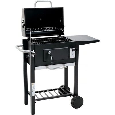 Habitat Et Jardin Vicomte grill na węgiel - 92x46x123cm Habitat Et Jardin Vicomte grill na węgiel - 92x46x123cm