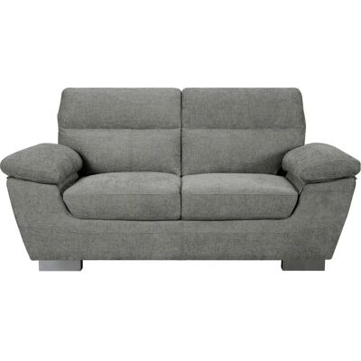 Habitat et Jardin Sofa Dallas - 2 Sitze - Grau - Fester Stoffsofa Habitat et Jardin Sofa Dallas - 2 Sitze - Grau - Fester Stoffsofa