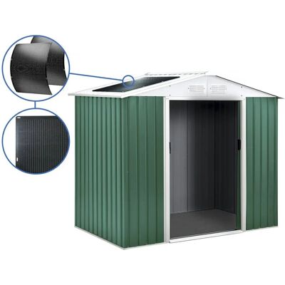 Habitat Domek Ogrodowy - Róża - 2,71m² z Panelami Słonecznymi Habitat Domek Ogrodowy - Róża - 2,71m² z Panelami Słonecznymi