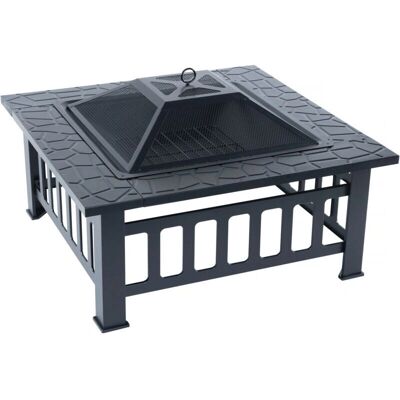 Habitat Et Jardin Flaméo 3 w 1 Grill - Zewnętrzny Grill Habitat Et Jardin Flaméo 3 w 1 Grill - Zewnętrzny Grill