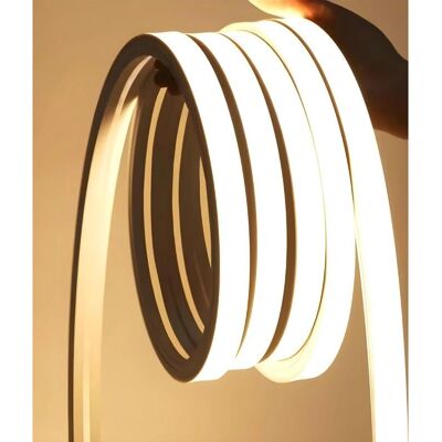 Ruban LED SILAMP - 220V 50M 10x10mm IP65 - Blanc Froid 6000K - Publicité Ruban LED SILAMP - 220V 50M 10x10mm IP65 - Blanc Froid 6000K - Publicité