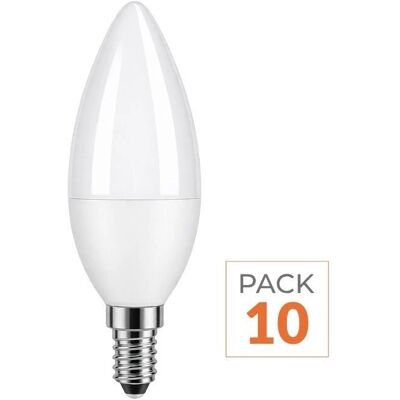SILAMP - E14 4.8W C37 - 470lm - Ampoule LED - Publicité SILAMP - E14 4.8W C37 - 470lm - Ampoule LED - Publicité