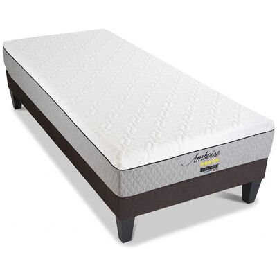Matelas à mémoire de forme Bellecour Amboise - 90x200cm - Publicité Matelas à mémoire de forme Bellecour Amboise - 90x200cm - Publicité
