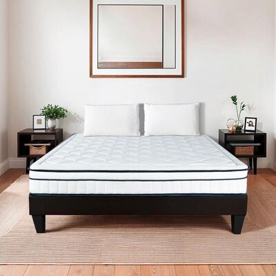 Bellecour - Bartoldi 140x190cm - Matelas - Blanc - Taille unique - Publicité Bellecour - Bartoldi 140x190cm - Matelas - Blanc - Taille unique - Publicité