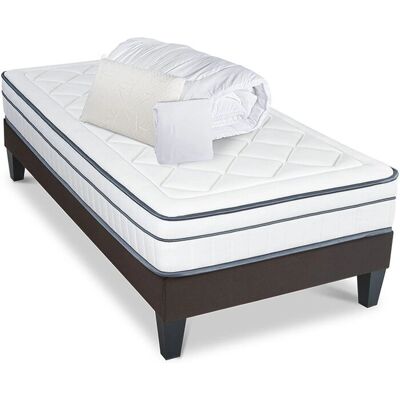 Bellecour Bartoldi 90x190 cm - Matelas à Mémoire de Forme & Sommier - Publicité Bellecour Bartoldi 90x190 cm - Matelas à Mémoire de Forme & Sommier - Publicité