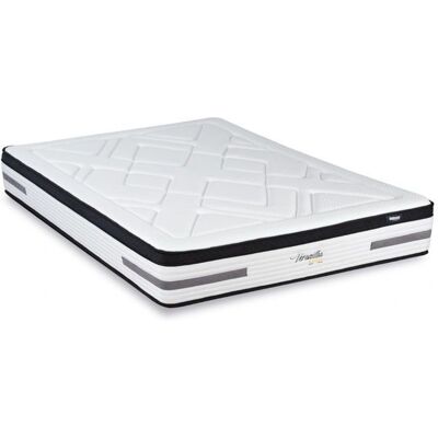 Bellecour Versailles 160x200 - Matelas à ressorts ensachés - Blanc - Publicité Bellecour Versailles 160x200 - Matelas à ressorts ensachés - Blanc - Publicité