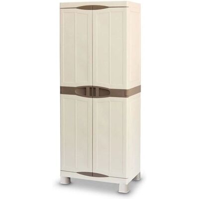 INTEC - 2 portes 4 étagères - 700x470x1840 - Storage cabinet - Publicité INTEC - 2 portes 4 étagères - 700x470x1840 - Storage cabinet - Publicité