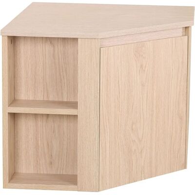 Mueble lavabo SORRENTO en roble - Ahorro de espacio, Moderno Mueble lavabo SORRENTO en roble - Ahorro de espacio, Moderno