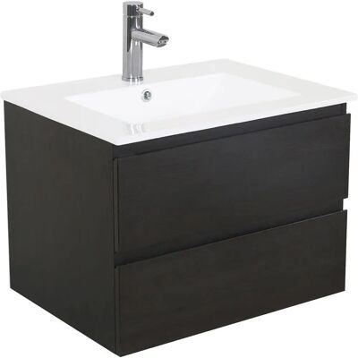 Mob In - SORRENTO - Negro - Roble Carbón - Lavabo Mob In - SORRENTO - Negro - Roble Carbón - Lavabo
