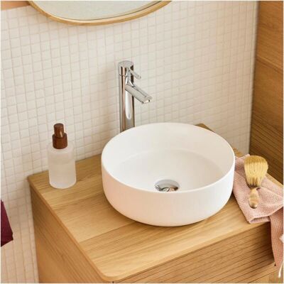 Lavabo Redondo de Cerámica Mob-in - Fregadero Modern Lavabo Redondo de Cerámica Mob-in - Fregadero Modern