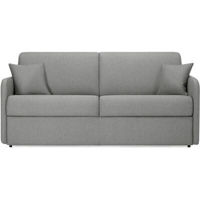 DELICE - DELICE - Gris clair - 120x190 cm canapé lit - Publicité DELICE - DELICE - Gris clair - 120x190 cm canapé lit - Publicité