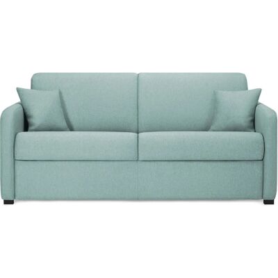Convertiblecenter BREST - Canapé convertible 2 places - Tissu tissé - Couchage 120 x 190 cm - Largeur 160 cm - Vert d'eau - Publicité Convertiblecenter BREST - Canapé convertible 2 places - Tissu tissé - Couchage 120 x 190 cm - Largeur 160 cm - Vert d'eau - Publicité