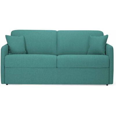 Montpellier Canapé Convertible Turquoise Tweed - 3 Places - Publicité Montpellier Canapé Convertible Turquoise Tweed - 3 Places - Publicité