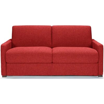 Convertiblecenter - LUBERON - Tweed - Rouge - Sofa bed - Publicité Convertiblecenter - LUBERON - Tweed - Rouge - Sofa bed - Publicité