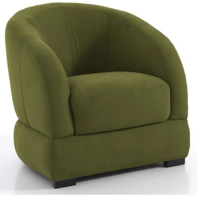 Convertiblecenter - BOMBA - Velours - Vert sapin - Fauteuil - Publicité Convertiblecenter - BOMBA - Velours - Vert sapin - Fauteuil - Publicité