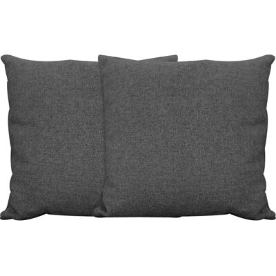 convertiblecenter Coussins décoratifs x2 - Gris souris - Cushions - Publicité convertiblecenter Coussins décoratifs x2 - Gris souris - Cushions - Publicité