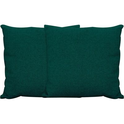 Convertiblecenter - Coussins décoratifs - Vert bouteille - 2 pièces - Cushions - Publicité Convertiblecenter - Coussins décoratifs - Vert bouteille - 2 pièces - Cushions - Publicité