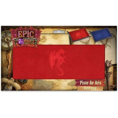 Epic Forge Rollspelstillbehör - Röd Drake Skinn Sammet - 20x40cm Epic Forge Rollspelstillbehör - Röd Drake Skinn Sammet - 20x40cm