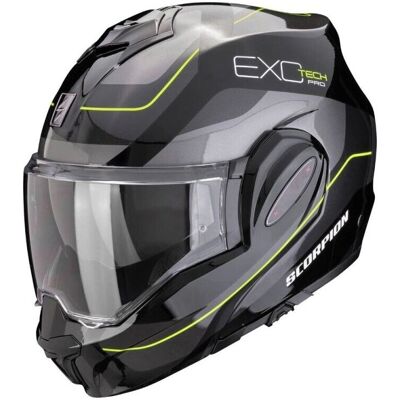 Casco Exo-Tech Evo Pro di Scorpion - Modulare, Fibra, Visiera Solare Casco Exo-Tech Evo Pro di Scorpion - Modulare, Fibra, Visiera Solare