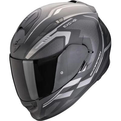 Scorpion Exo-491 - Kripta matt black/silver Scorpion Exo-491 - Kripta matt black/silver
