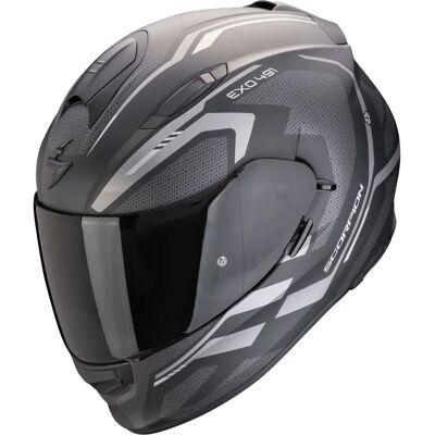 Scorpion Exo-491 Kripta Mattschwarz-Silber XL - Integralhelm Scorpion Exo-491 Kripta Mattschwarz-Silber XL - Integralhelm