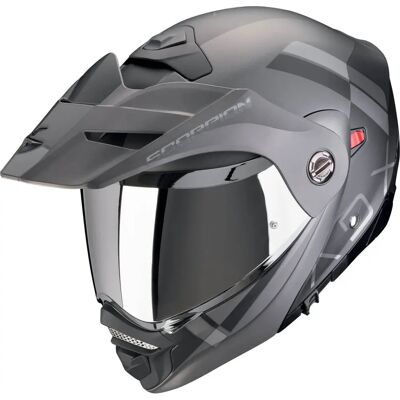 Casco Moto Scorpion ADX-2 Galane - Nero Argento - S - Casco Moto Casco Moto Scorpion ADX-2 Galane - Nero Argento - S - Casco Moto