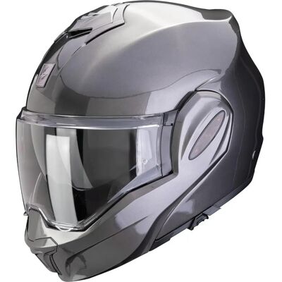 Scorpion Skorpion EXO-TECH EVO PRO - Modularhelm - Metallisch Grau, M Scorpion Skorpion EXO-TECH EVO PRO - Modularhelm - Metallisch Grau, M