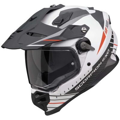 Scorpion ADF-9000 Air - Feat matt white/black/red Scorpion ADF-9000 Air - Feat matt white/black/red