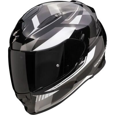 Casco integrale Scorpion Exo-491 Abilis nero opaco/argento/bianco - XL Casco integrale Scorpion Exo-491 Abilis nero opaco/argento/bianco - XL