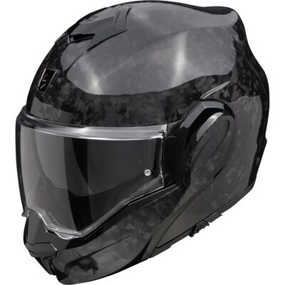 Scorpion Exo-Tech Evo Carbon Onyx - Lett Modular Hjelm Scorpion Exo-Tech Evo Carbon Onyx - Lett Modular Hjelm