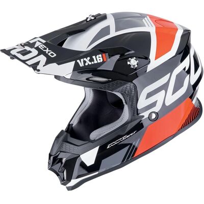 Casque Moto Cross VX-16 Evo Air analogique - Équipement Enduro Casque Moto Cross VX-16 Evo Air analogique - Équipement Enduro