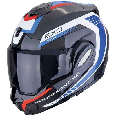 Scorpion EXO-TECH EVO CARBON - Casque Modular Léger - Publicité Scorpion EXO-TECH EVO CARBON - Casque Modular Léger - Publicité