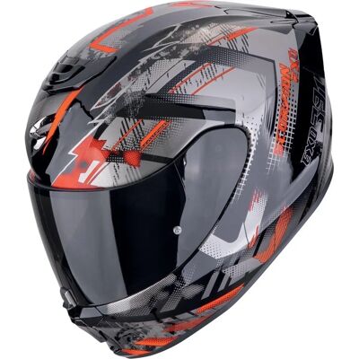 Casque intégral Scorpion Exo-391 Clutter noir/rouge - Taille L - Publicité Casque intégral Scorpion Exo-391 Clutter noir/rouge - Taille L - Publicité