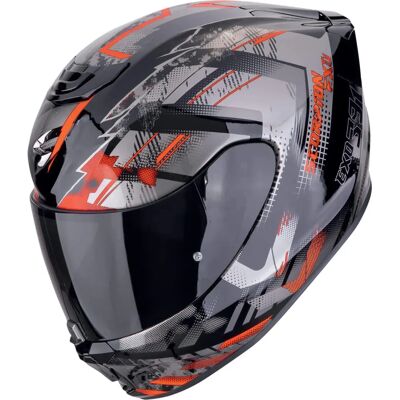 Scorpion EXO-391 Clutter Motorradhelm - Schwarz/Rot Scorpion EXO-391 Clutter Motorradhelm - Schwarz/Rot