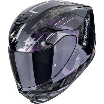 Casco de Moto Scorpion EXO-391 Clutter - Policarbonato Avanzado, Visor Antirayaduras, ECE 22.06 Casco de Moto Scorpion EXO-391 Clutter - Policarbonato Avanzado, Visor Antirayaduras, ECE 22.06