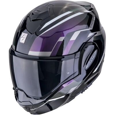Casco modular Scorpion EXO-TECH EVO FURIO negro/camaleón - M Casco modular Scorpion EXO-TECH EVO FURIO negro/camaleón - M