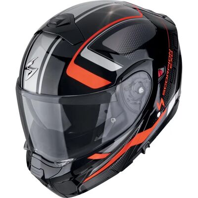 Casque modulable Scorpion EXO-930 EVO ARDENS - Noir et rouge - Casque moto - Publicité Casque modulable Scorpion EXO-930 EVO ARDENS - Noir et rouge - Casque moto - Publicité
