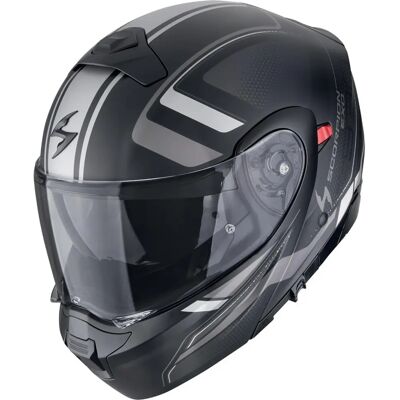 Scorpion EXO-930 EVO ARDENS Motorradhelm - Matt Schwarz Silber - L Scorpion EXO-930 EVO ARDENS Motorradhelm - Matt Schwarz Silber - L