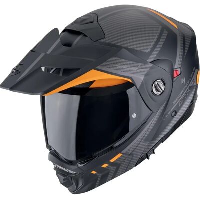 Scorpion ADX-2 Lewis Helmet - Matte Black/Orange - P/J Modular Motorcycle Helmet Scorpion ADX-2 Lewis Helmet - Matte Black/Orange - P/J Modular Motorcycle Helmet