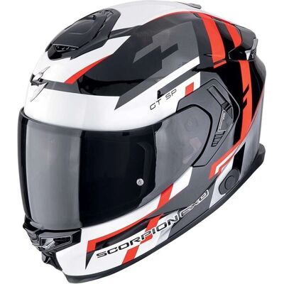 Scorpion EXO-GT SP Air Tornado Schwarz/Rot Motorradhelm - Integralhelm Scorpion EXO-GT SP Air Tornado Schwarz/Rot Motorradhelm - Integralhelm