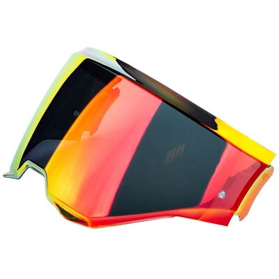 Scorpion KDF18-1 EXO-TECH/Carbon rouge miroir Visor - Publicité Scorpion KDF18-1 EXO-TECH/Carbon rouge miroir Visor - Publicité
