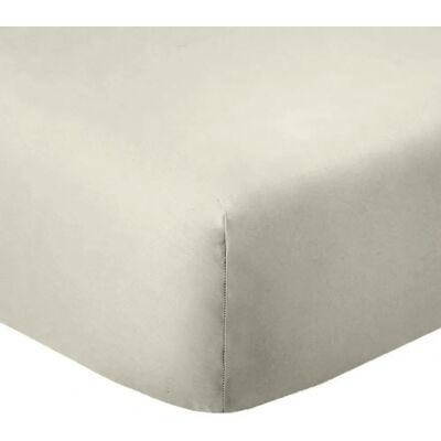 Housse De Rêve - Drap Housse 180x200 +35 Cm Coton 57 Fils Ivoire - Ivoire - Drap housse - Publicité Housse De Rêve - Drap Housse 180x200 +35 Cm Coton 57 Fils Ivoire - Ivoire - Drap housse - Publicité