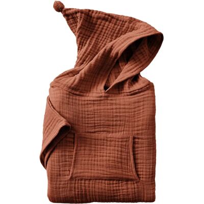 Housse De Rêve - Poncho De Bain - Terracotta - Bath Poncho - Publicité Housse De Rêve - Poncho De Bain - Terracotta - Bath Poncho - Publicité