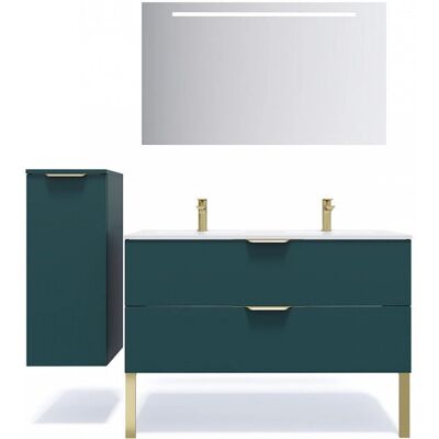 Homifab - Venice - Bleu - 120cm Vanity - Publicité Homifab - Venice - Bleu - 120cm Vanity - Publicité