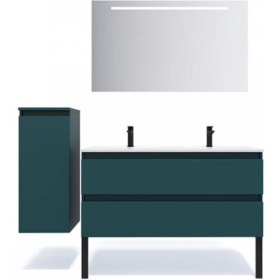 Hudson - Homifab - Bleu - 120 cm - Salle de bains - Publicité Hudson - Homifab - Bleu - 120 cm - Salle de bains - Publicité
