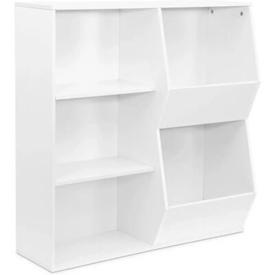 Sweeek Tobias Meuble Enfant - 3 Étagères Rangement - Hauteur Enfant - Publicité Sweeek Tobias Meuble Enfant - 3 Étagères Rangement - Hauteur Enfant - Publicité