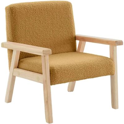 Sweeek Isak Fauteuil Enfant Jaune - Fauteuil en Bois pour Enfants - Publicité Sweeek Isak Fauteuil Enfant Jaune - Fauteuil en Bois pour Enfants - Publicité
